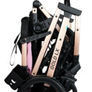 Coche Bebé Moises Travel System Gold Lx Bebesit Color Rosa claro