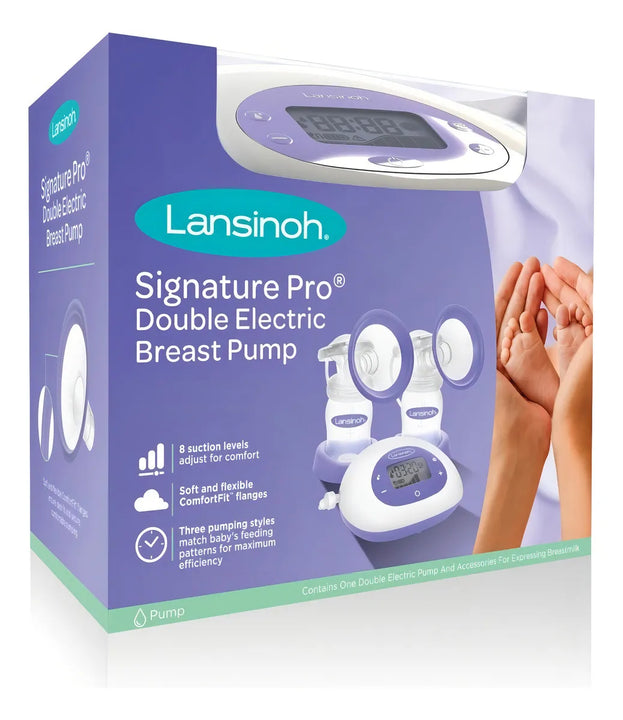 Extractor Eléctrico Doble Lansinoh Signature Pro