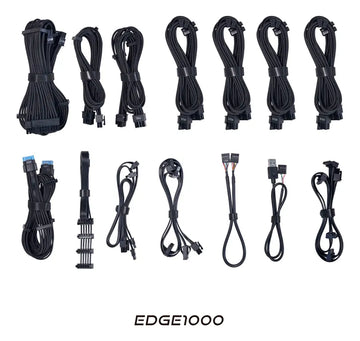 Fuente De Poder Lian Li Edge 1000w 80 Plus Platino Black Negro