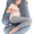 Almohada De Embarazo Cute Castle 144 Cm Gris Suave