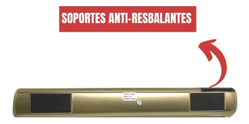 Parlante Speaker B28S portátil con bluetooth dorado