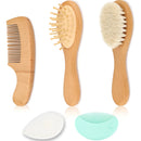 Cepillos De Madera Suaves Para Bebes