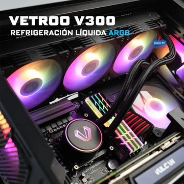 Enfriamiento Liquido Pc 360 Mm Argb Lga 1700 Am5 1200 Negro