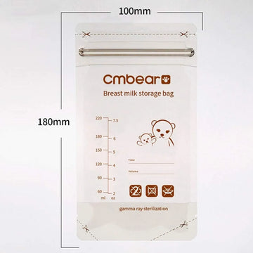 Bolsas De Almacenamiento De Leche Materna De 220 Ml X30 Und