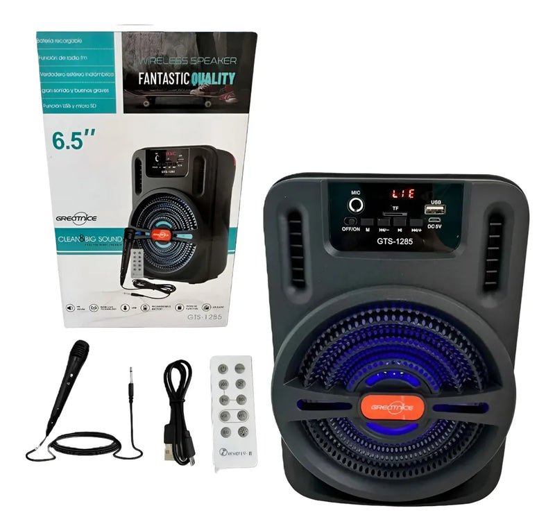 Parlante Cabina Bocina Bafle Micrófono Control Audio Portáti Diseño 1