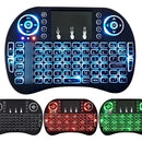 Mini Teclado Inalambrico Noga Con Mouse Para Smart Tv Ps3 Pc Xbox Negro