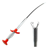 Mega Sonda Destapa Cañería Lavamanos Baños Tinas Duchas Gris