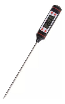 Termómetro Digital De Cocina De Punzon Sonda Chef Multiusos Negro