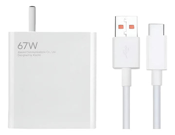 Cargador Celular Tipo C 67w Cable Carga Rápida Usb Teléfono