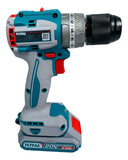 Taladro Inalámbrico Total 1/2 Percutor 20v 2 Baterías Maleta - Turquesa