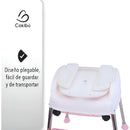 Silla Comedor Para Bebe 3 En 1 color Rosa SBEBE-1RS