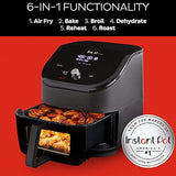 Instant Vortex Plus Air Fryer Con Clearcook, 6 Cuartos, 6 En