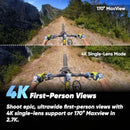 X3 Kit De Palo Selfie Cámara De Acción 360 Video Hdr Activo