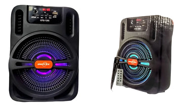Parlante Cabina Bocina Bafle Micrófono Control Audio Portáti Diseño 1