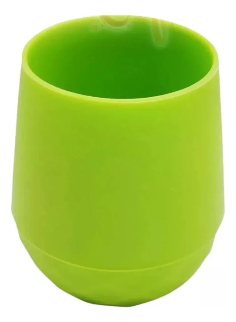 Mini Cup Vaso De Silicona Vaso Entrenador Bebé Verde No Aplica