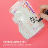 Nuliie 120 Bolsas De Almacenamiento De Leche Materna, Bolsas