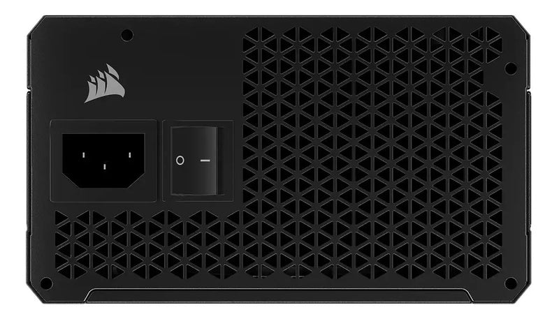 Fuente de poder para PC Corsair Rm1000e 1kW negra