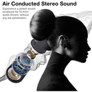 Audífonos Auriculares Air Conduction Oido Abierto Livianos Negro