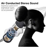 Audífonos Auriculares Air Conduction Oido Abierto Livianos Negro