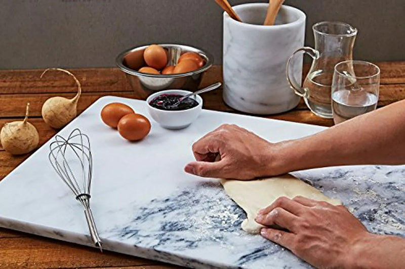 Tabla De Mármol Para Repostería 12x16 Pulgadas Con Patas De