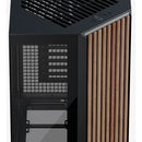 Gabinete Gamer Apnx V1 Negro Wood V1-w-bk-v1 Alta Gama