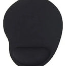 Mousepad Negro Con Soporte En Gel Ergonómico Antideslizantes