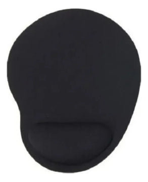 Mousepad Negro Con Soporte En Gel Ergonómico Antideslizantes