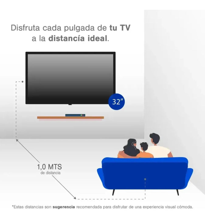 Televisor Hyundai 32 Smart Tv Google Tv