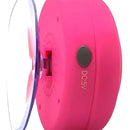 Parlante Alta Voz Recargable Ducha Bluetooth Resiste Agua Color Fucsia