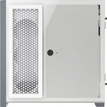 Gabinete Corsair Icue 5000x Rgb Blanco Vidrio Templado Atx