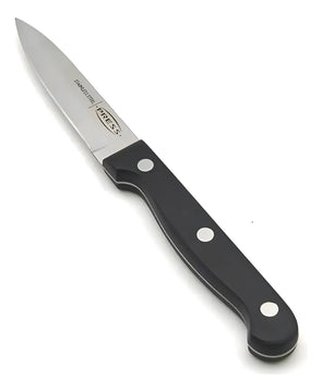 Cuchillo De Cocina Para Legumbres 8.5 Cm Acero Inox Press Color Negro