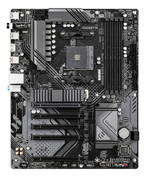 Board Gigabyte B550 Eagle Wifi6 Am4 Ddr4 Color Negro