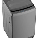 Lavadora Carga Superior 10 Kg Gris Acero Inoxidable Midea