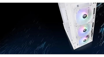 Thermaltake View 200 Tg Snow Argb Motherboard Sync Atx Caja White