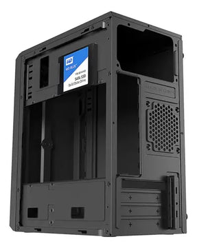 Caja Pro-cube 350 Tower Micro-atx 600 Con Fuente Negro
