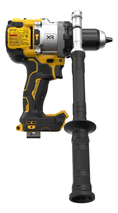 Taladro Percutor Inalambrico De 1/2 Bl Dewalt Dcd1007b Color Amarillo