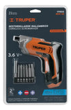 Destornillador Inalámbrico Profesional Accesorios 36vtruper - Naranja Oscuro - 50