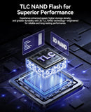 Disco Ssd Orico 1tb Ice Armor Pcie 4.0 Nvme Disipado 7450 Negro