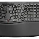 Teclado Inalambrico Ergonomico E-yooso K757 Con Reposamuñeca Negro Inglés