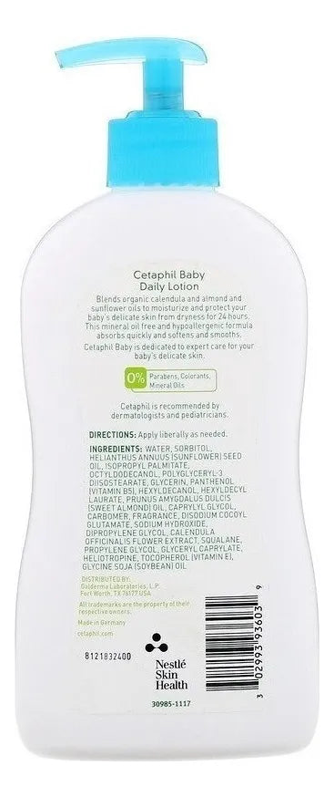 Cetaphil Baby Loción 399ml Importado
