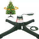 Árbol Navidad Base Giratoria Eléctrica Soporta Árbol 3.2 Mt Verde