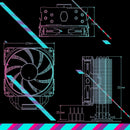 Disipador Cooler Master Hyper 212 Spectrum V3 Argb