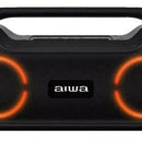 Parlante Aiwa AWS700BT portátil con bluetooth waterproof negra