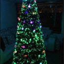 Arbol De Fibra Óptica Y Led 1.50, 1 Año De Garantía+regalo