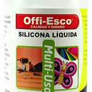 Silicona Liquida 500ml Offi-esco *1 Unidad Transparente