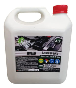 Lava Motor En Seco /sin Enjuague Galon