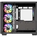 Chasis Gamer Xyz Qubex Black | Argb | Atx | 4 Fans | Type C