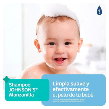 Shampoo Bebé Johnson's Manzanil