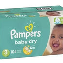 Pañales Pampers Etapa 3 X 104 Unida - Unidad A $157
