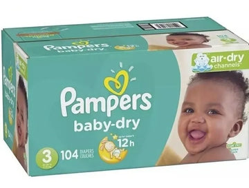 Pañales Pampers Etapa 3 X 104 Unida - Unidad A $157